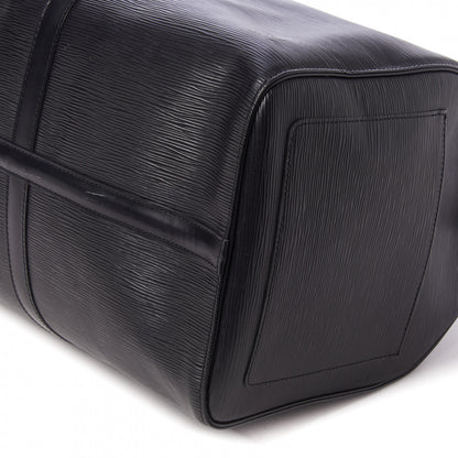 Louis Vuitton Epi Keepall 50 Black 5 of 10
