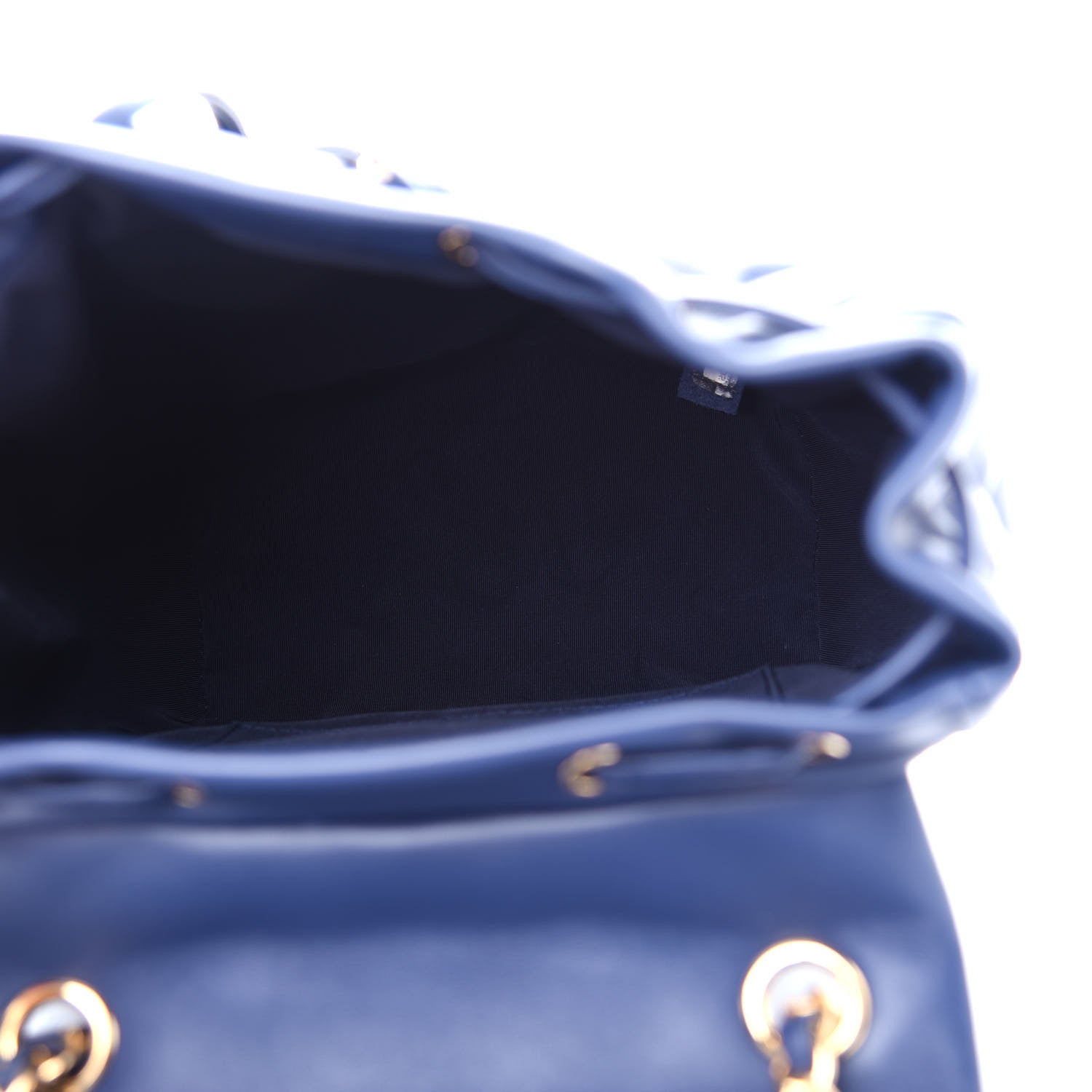 Chanel Calfskin Quilted Small Urban Spirit Backpack Navy 5 of 10