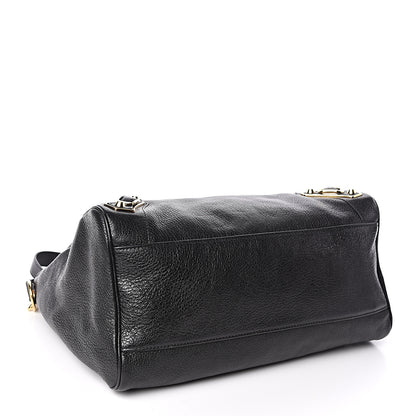 Balenciaga Chevre Gold Metallic Edge Hardware Velo Black 5 of 16