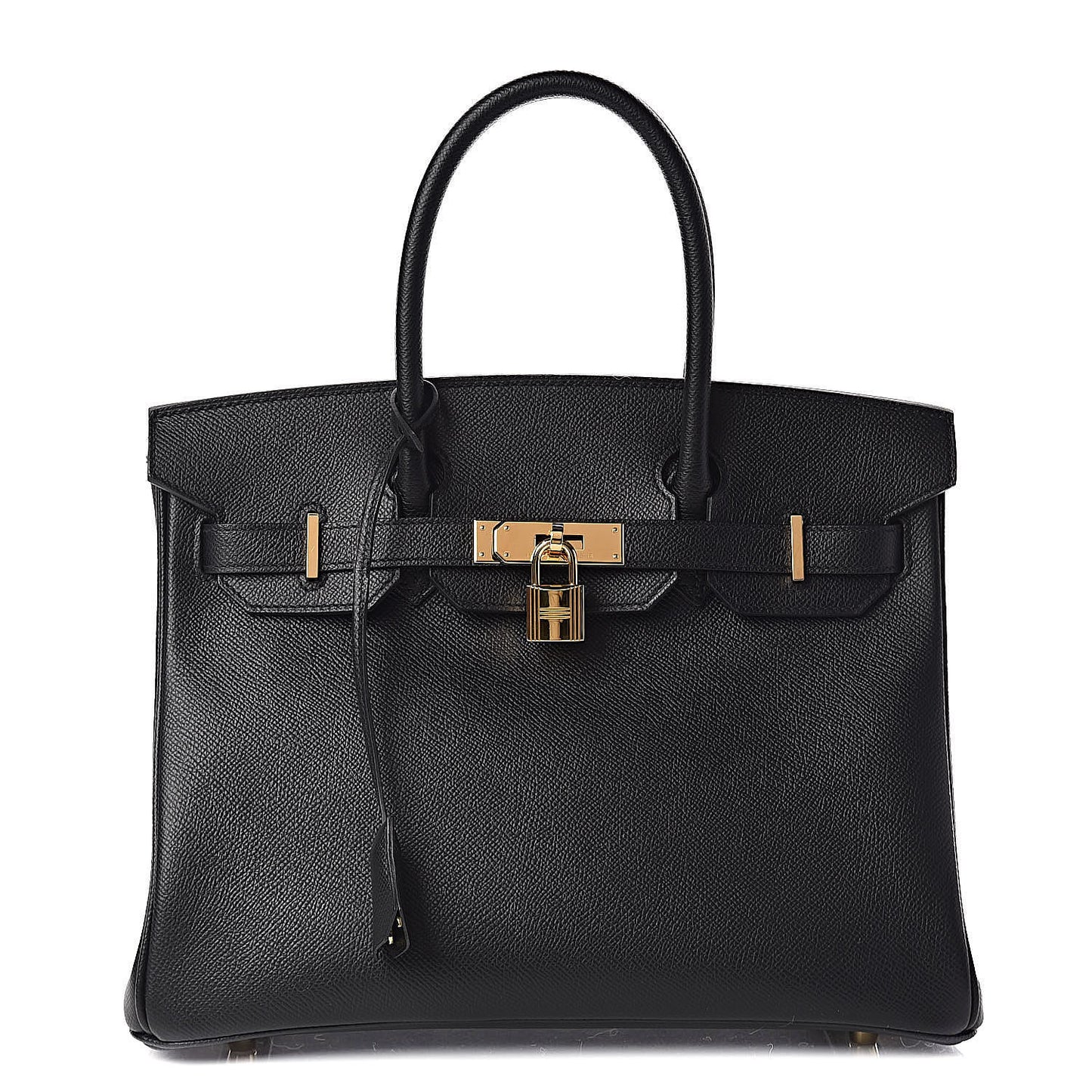 Epsom Birkin 30 Black