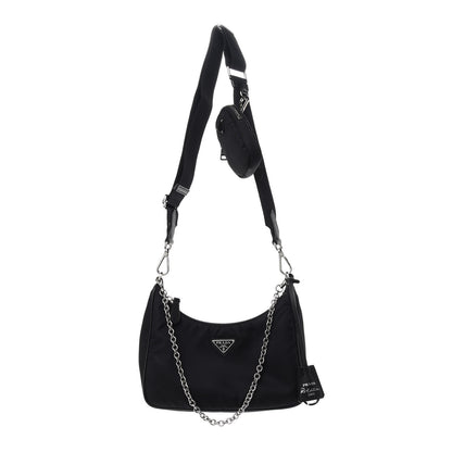 Prada Nylon Re-Edition 2005 Shoulder Bag Black 1 of 8