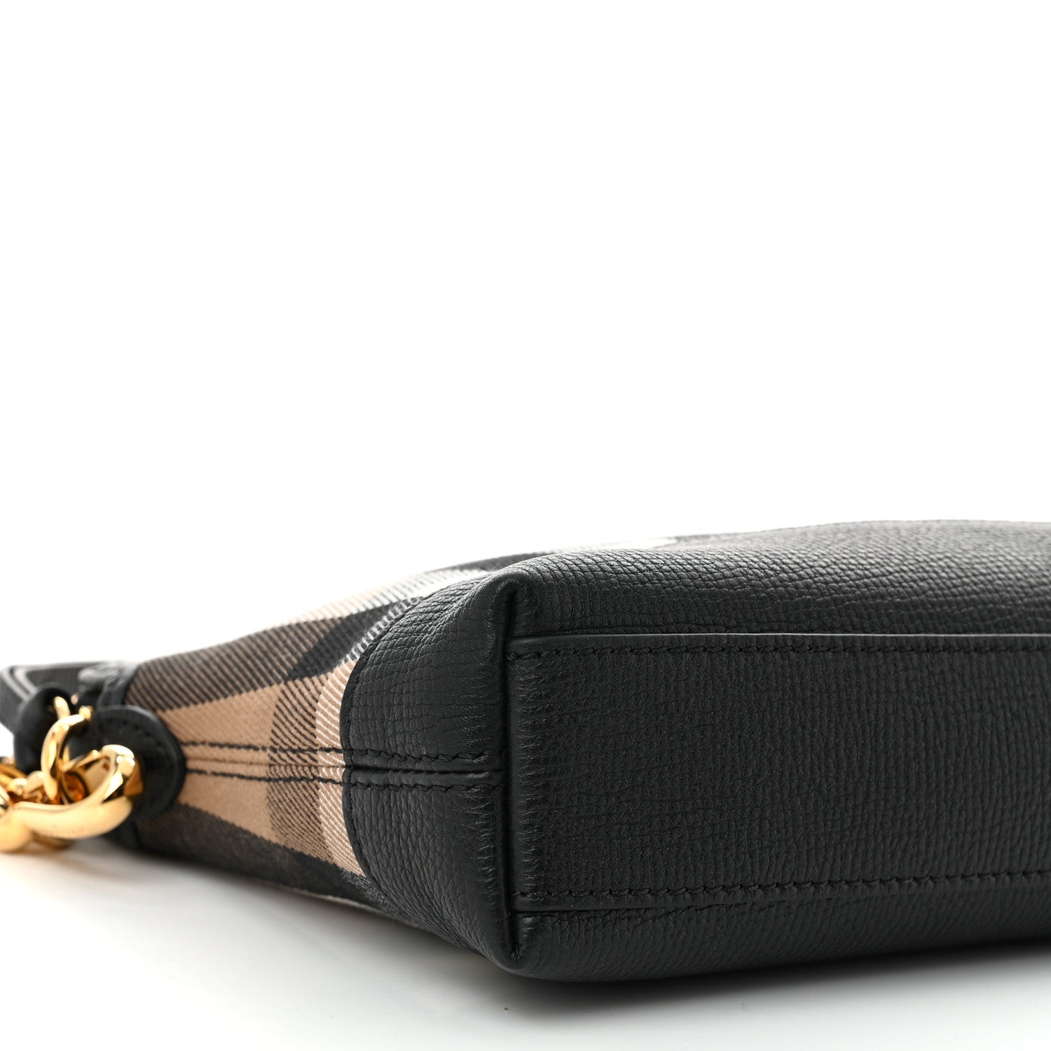 Burberry Derby House Check Abingdon Convertible Clutch Black 10 of 11