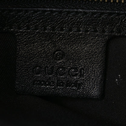 Gucci Monogram Medium Indy Top Handle Hobo Black 6 of 11