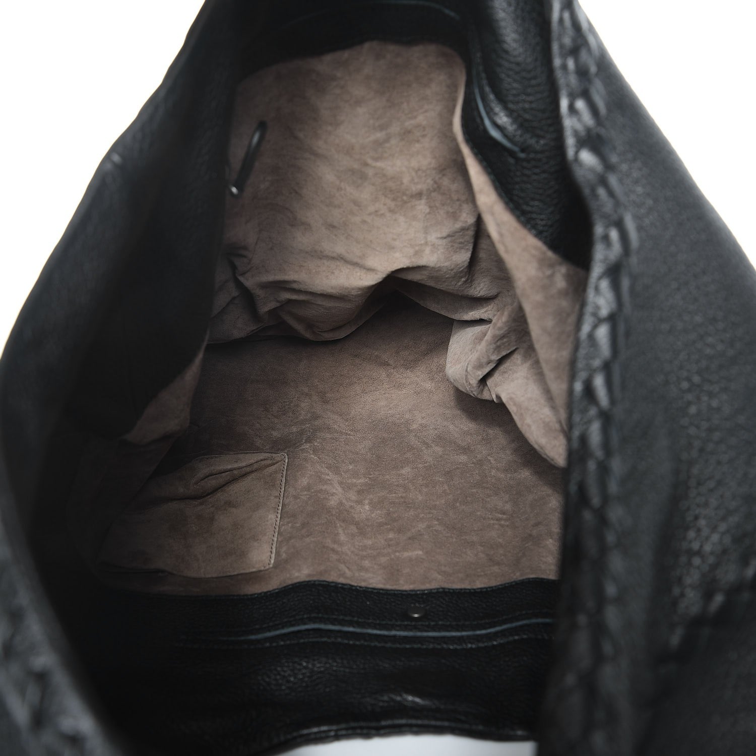 Bottega Veneta Cervo Deerskin Large Hobo Nero Black 5 of 7