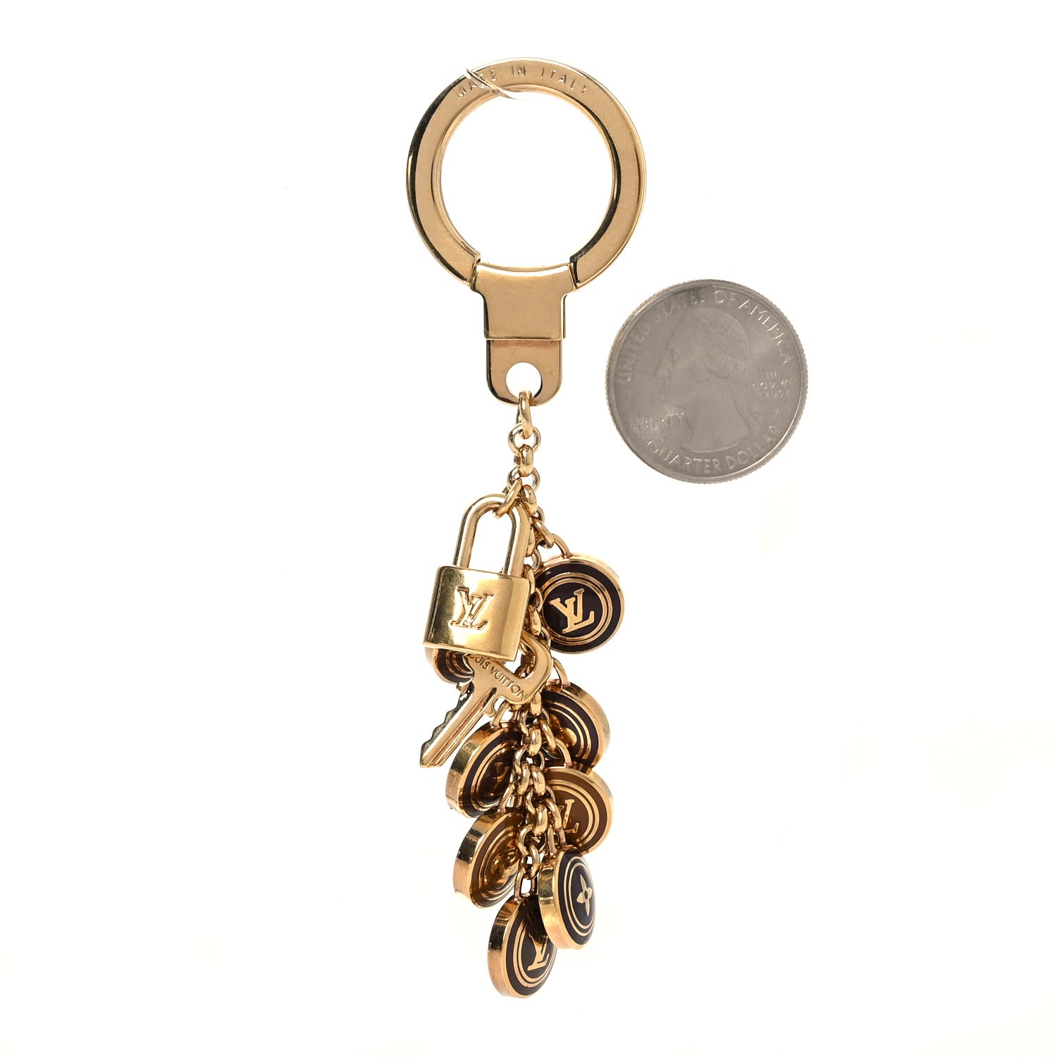 Louis Vuitton Pastilles Key Ring Holder Brown 2 of 4
