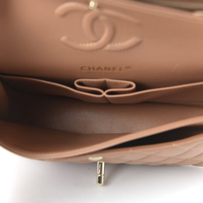 Chanel Lambskin Quilted Small Double Flap Brown 5 of 11