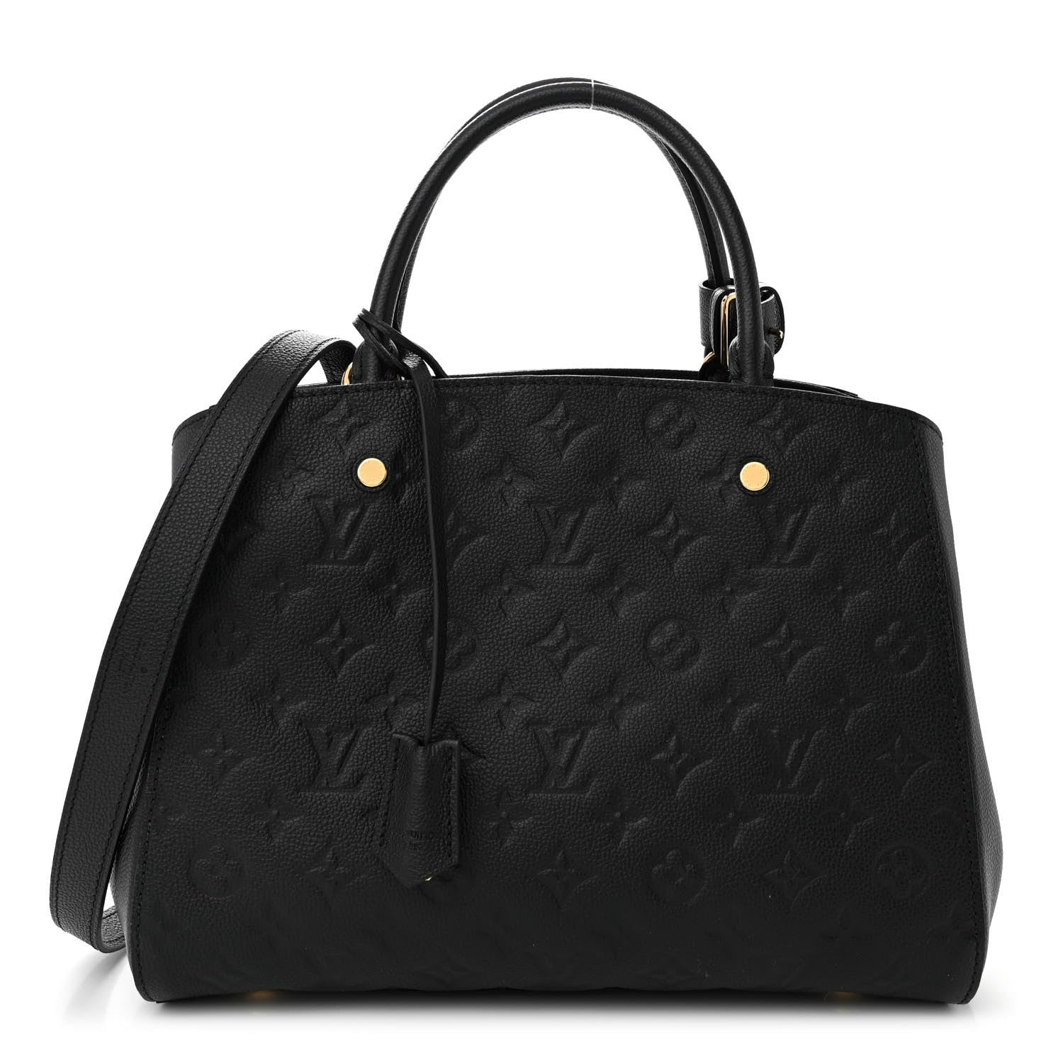 Louis Vuitton Empreinte Montaigne MM Black 1 of 9