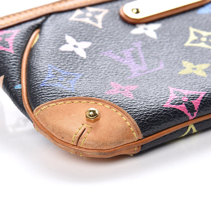 Louis Vuitton Monogram Multicolor Pochette Milla MM Black 5 of 10