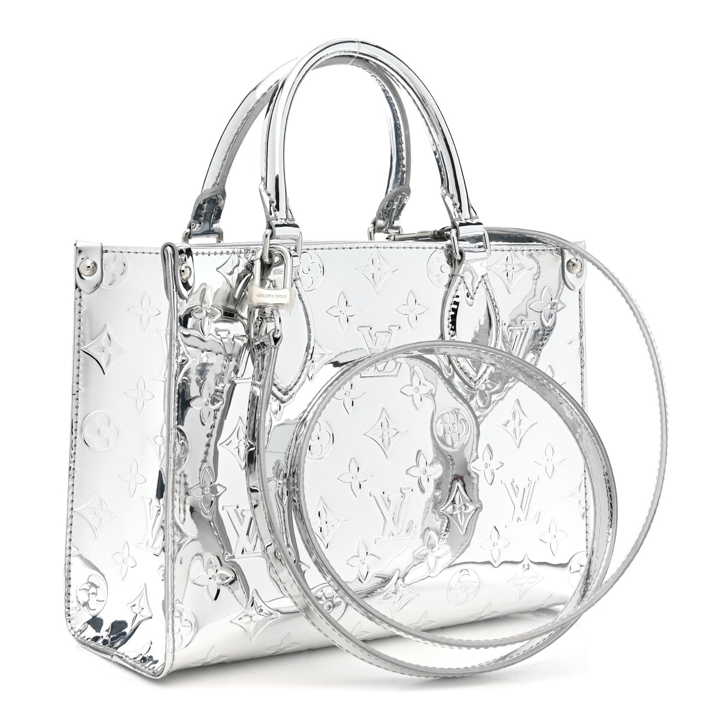 Monogram Miroir Onthego PM Silver