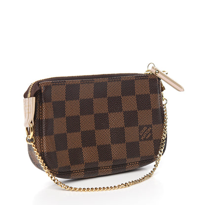 Louis Vuitton Damier Ebene Trunks and Locks Mini Pochette Accessories 2 of 6