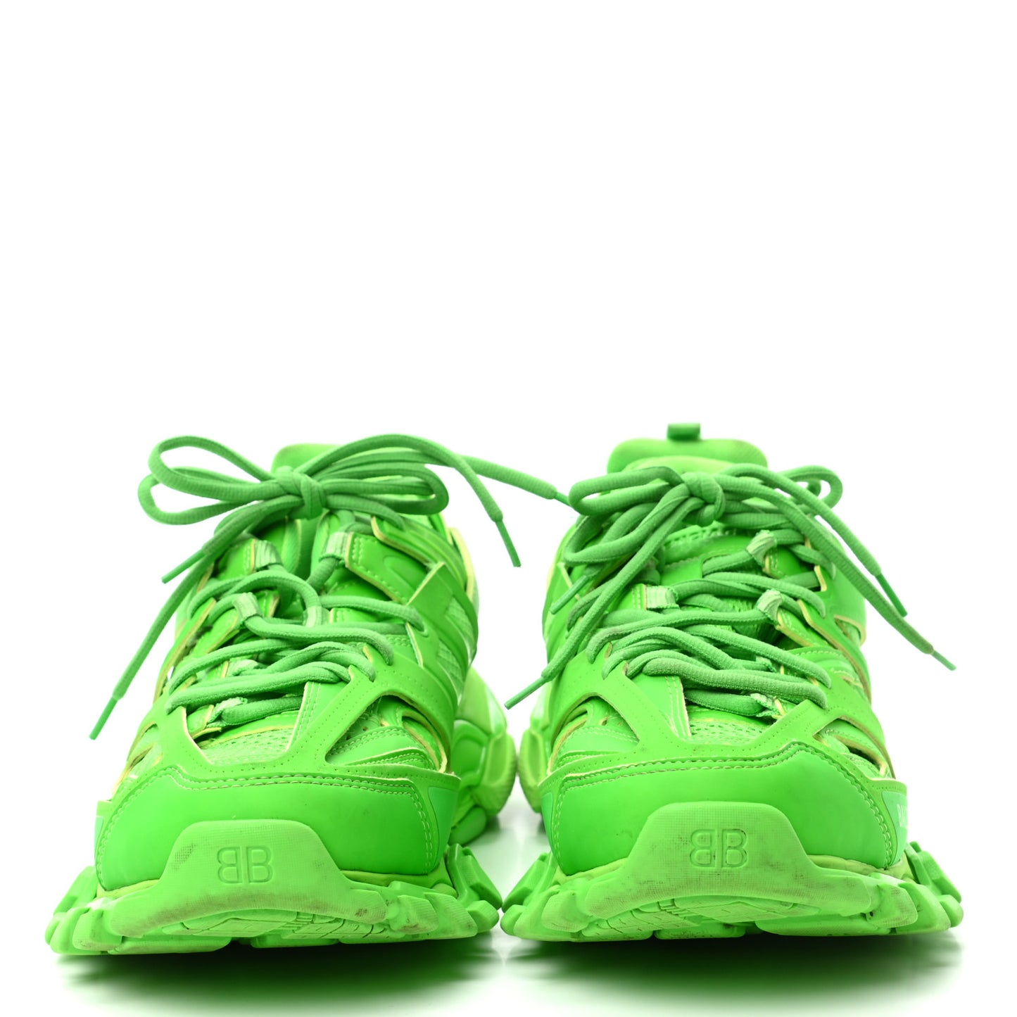 Mesh Nylon Mens Track Sneakers 40 Monocolor Fluo Green