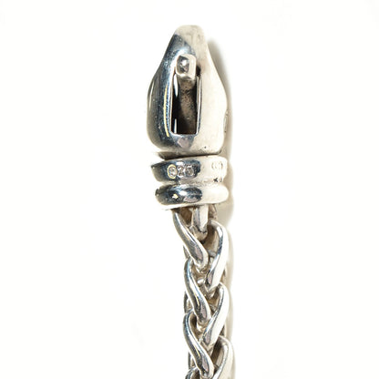 David Yurman Sterling Silver 4mm Wheat Chain Necklace 5 of 7