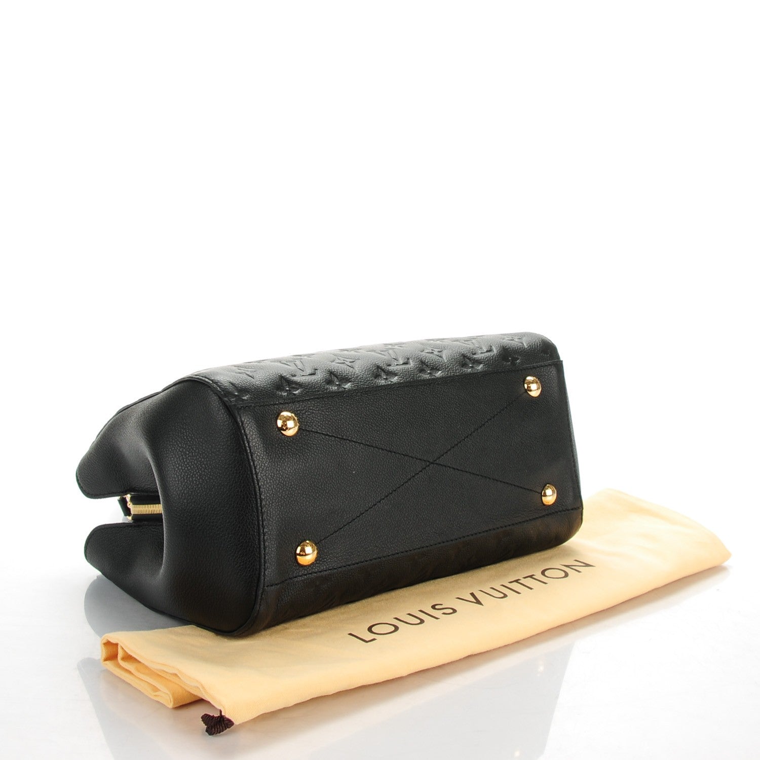 Louis Vuitton Empreinte Montaigne MM Black 4 of 7