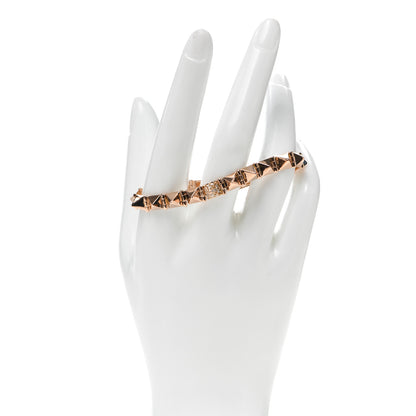 Anita Ko 14K Rose Gold Diamond Small Spike Bracelet 2 of 4