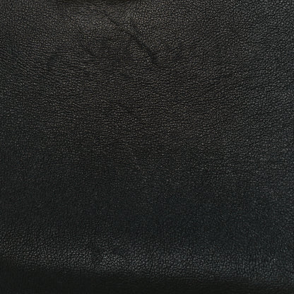 Salvatore Ferragamo Calfskin Trifolio Top Handle Bag Black 6 of 11