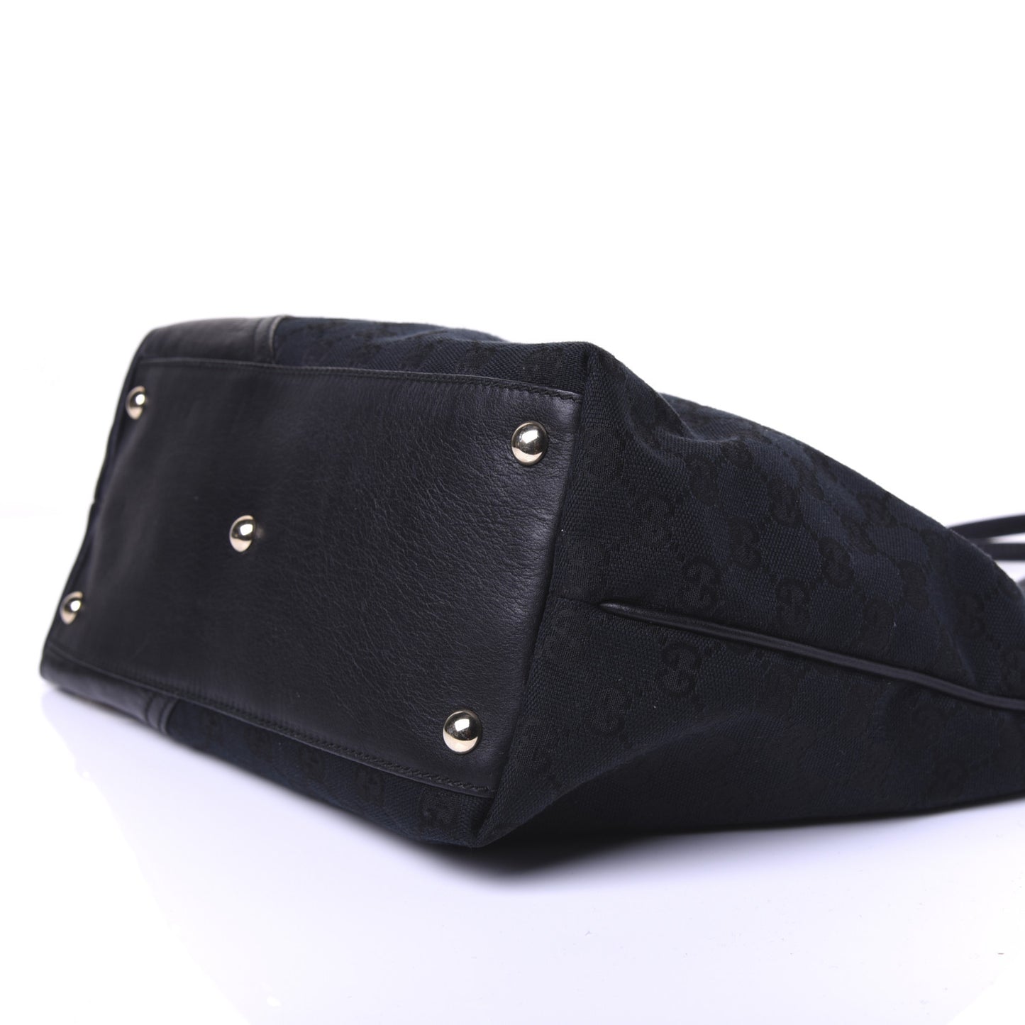 Monogram Medium New Britt Tote Black