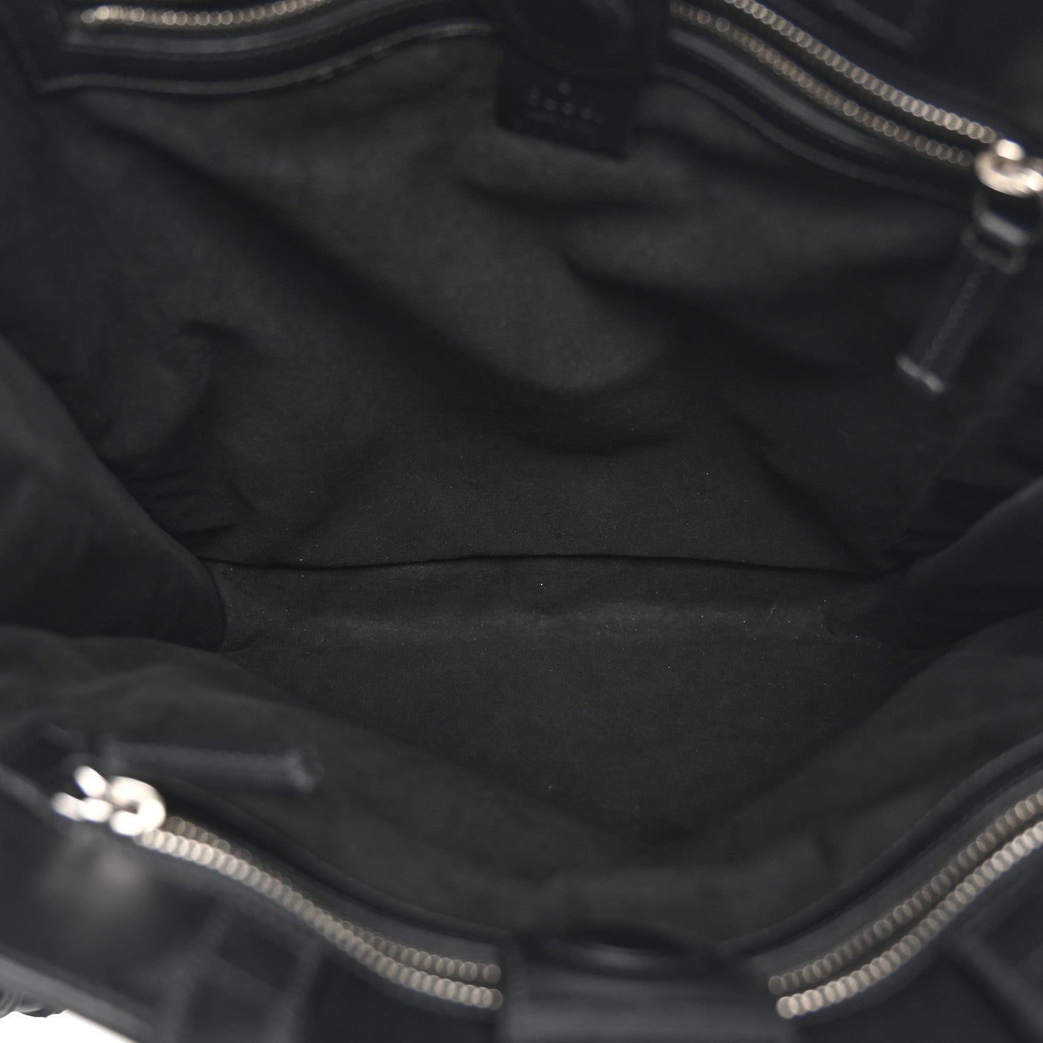 Gucci GG Supreme Monogram Caleido Web Vertical Tote Black 5 of 12