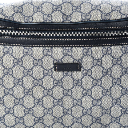 Gucci GG Supreme Monogram Belt Bag Navy 9 of 9