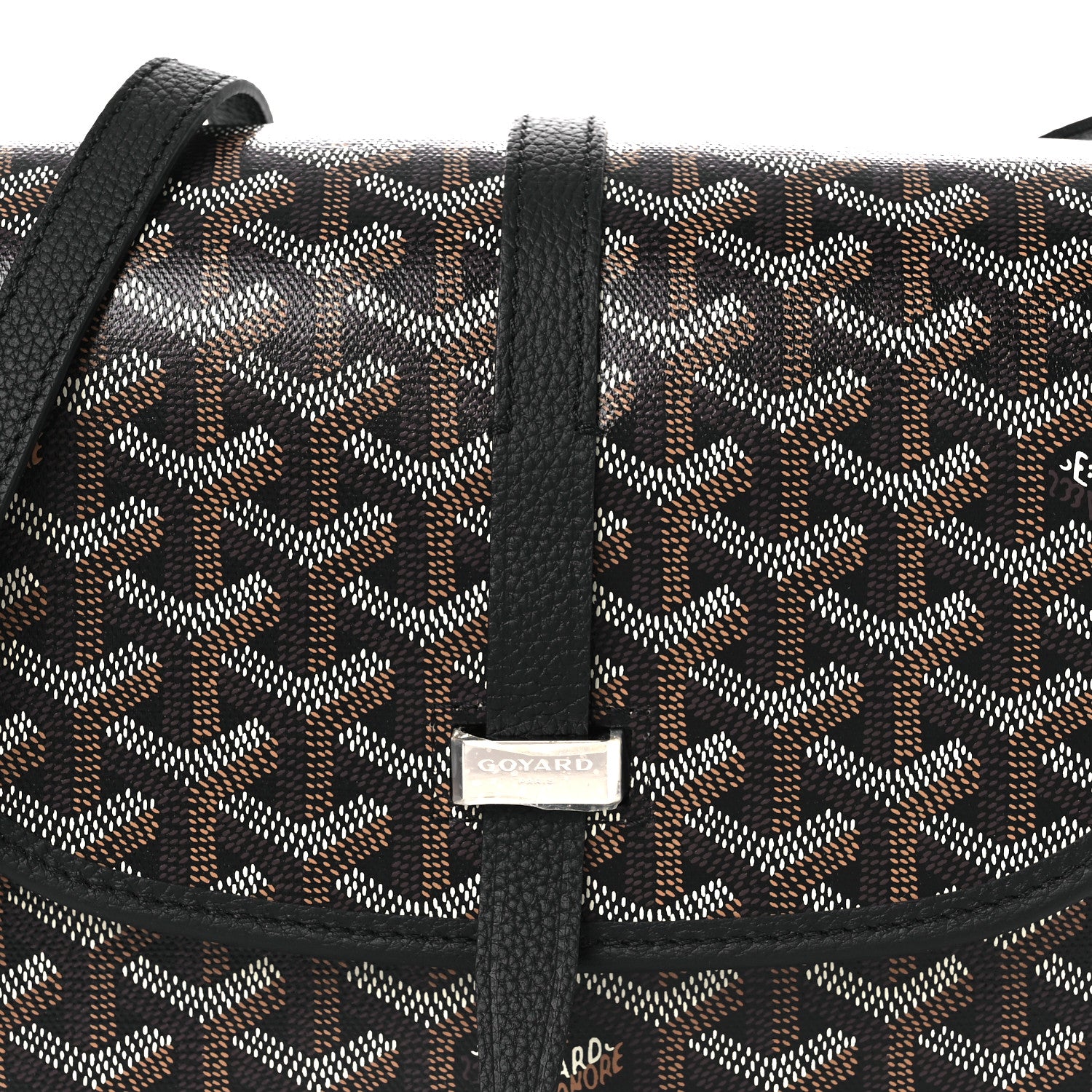 Goyard Goyardine Belvedere II PM Messenger Bag Black 7 of 10