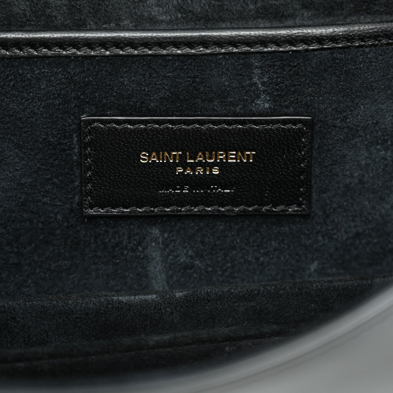 Saint Laurent Smooth Calfskin Small Charlie Shoulder Bag Black 6 of 11