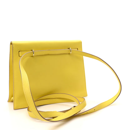Hermes Evercolor Kelly Danse II Belt Bag Lime 3 of 9