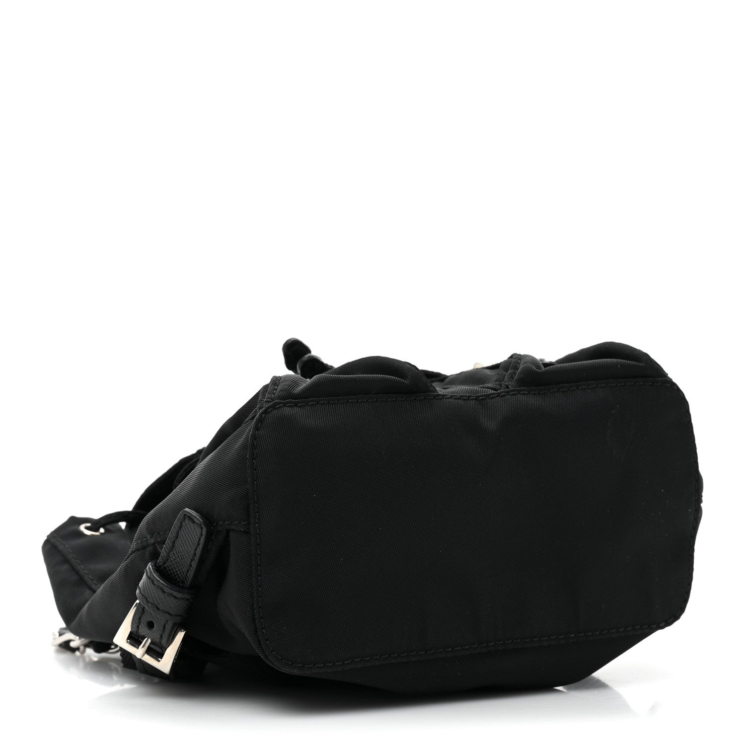 Prada Nylon Vela Mini Crossbody Backpack Black 4 of 8