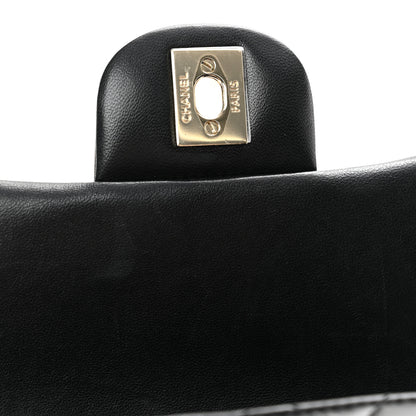 Chanel Lambskin Quilted Mini Square Flap Black 11 of 13