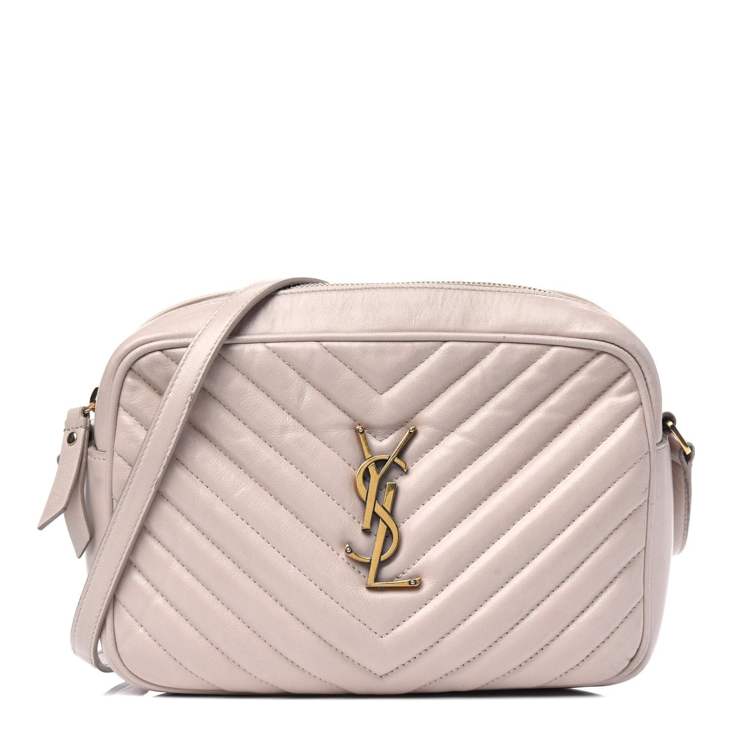 Calfskin Matelasse Monogram Lou Camera Bag Washed Light Pink