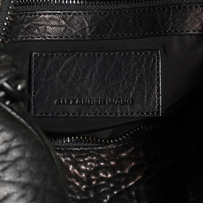 Alexander Wang Pebbled Lambskin Rocco Black Matte Black Hardware 6 of 9