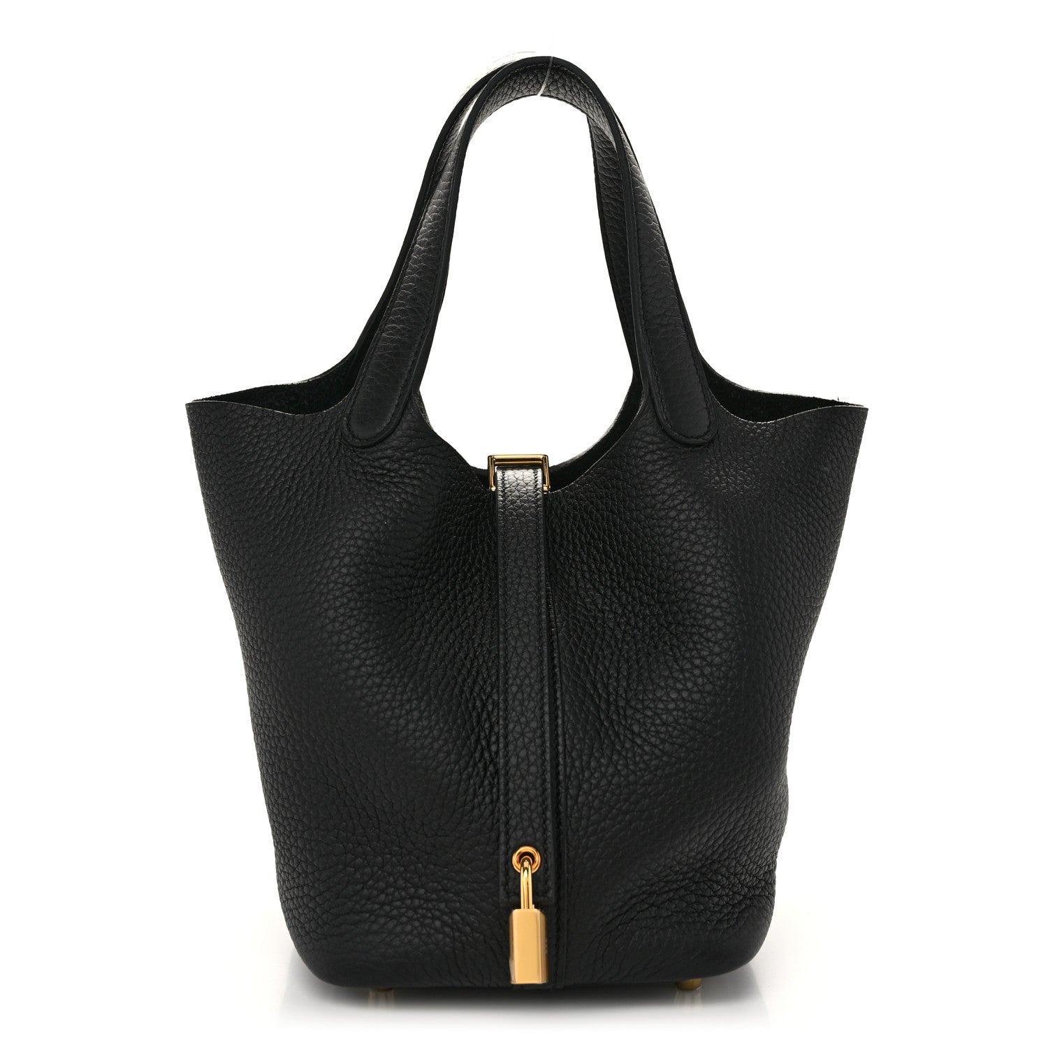 Hermes Taurillon Clemence Picotin Lock 18 PM Black 1 of 11
