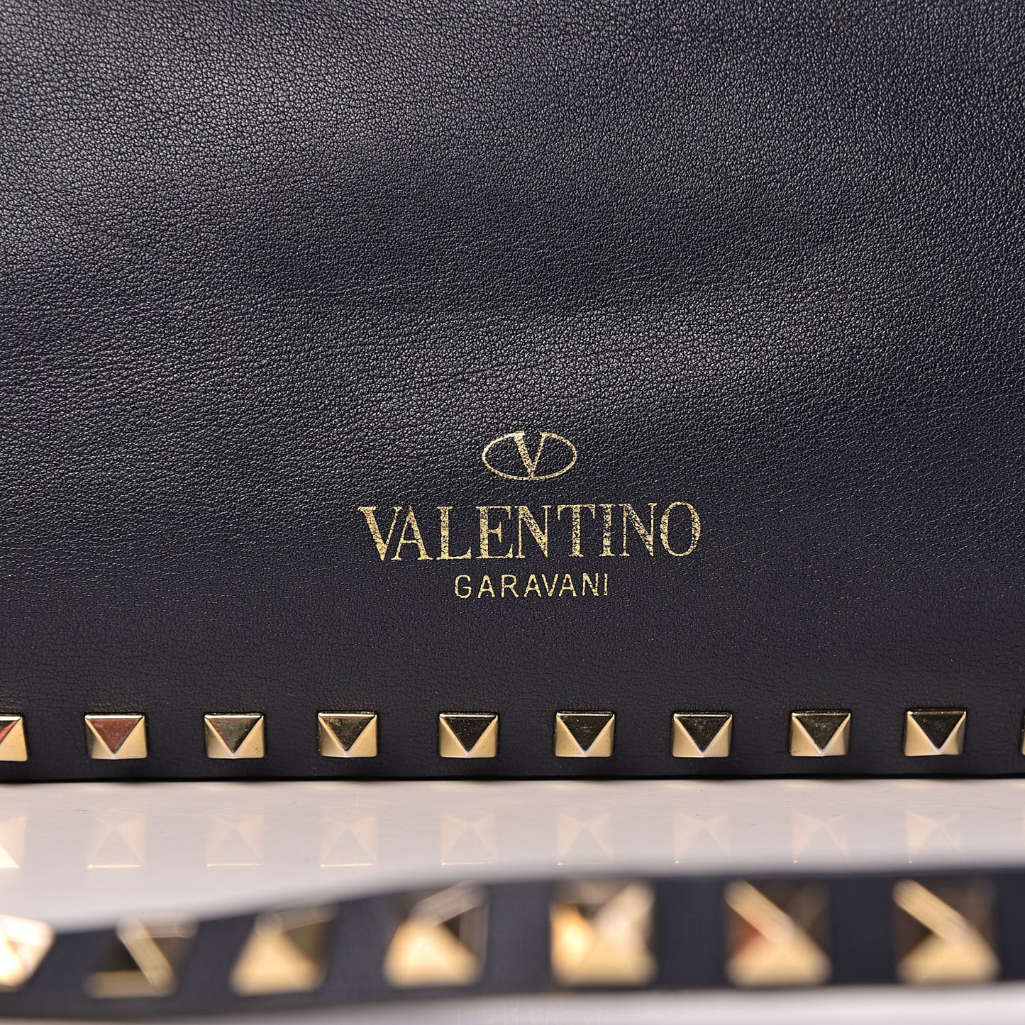 Vitello Small Rockstud Tote Marine