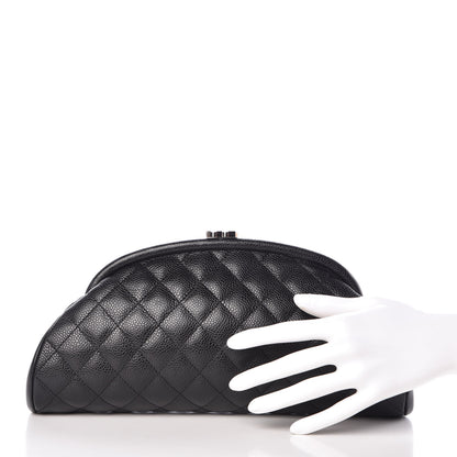 Chanel Caviar Quilted Timeless Clutch Black 2 of 7
