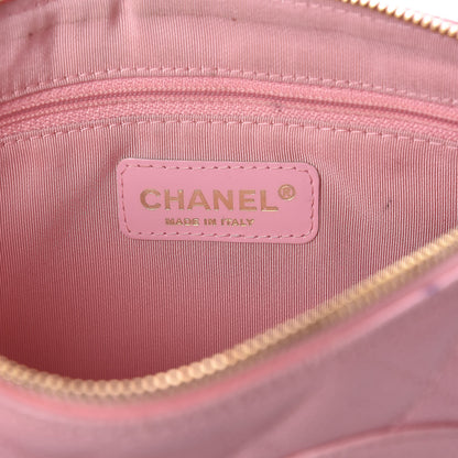 Chanel Caviar Quilted Pochette Pink 6 of 12