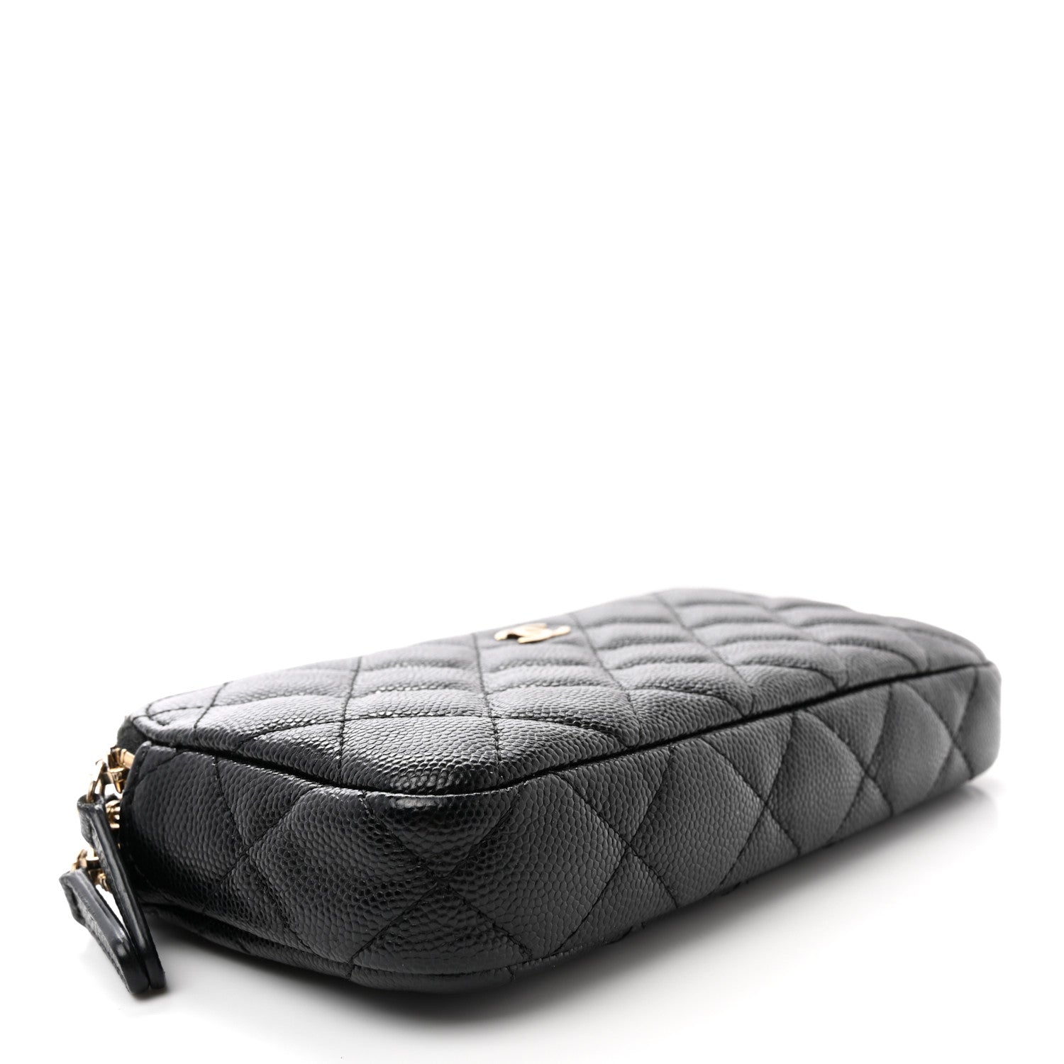 Chanel Caviar Quilted Small Clutch With Chain Black 4 of 12