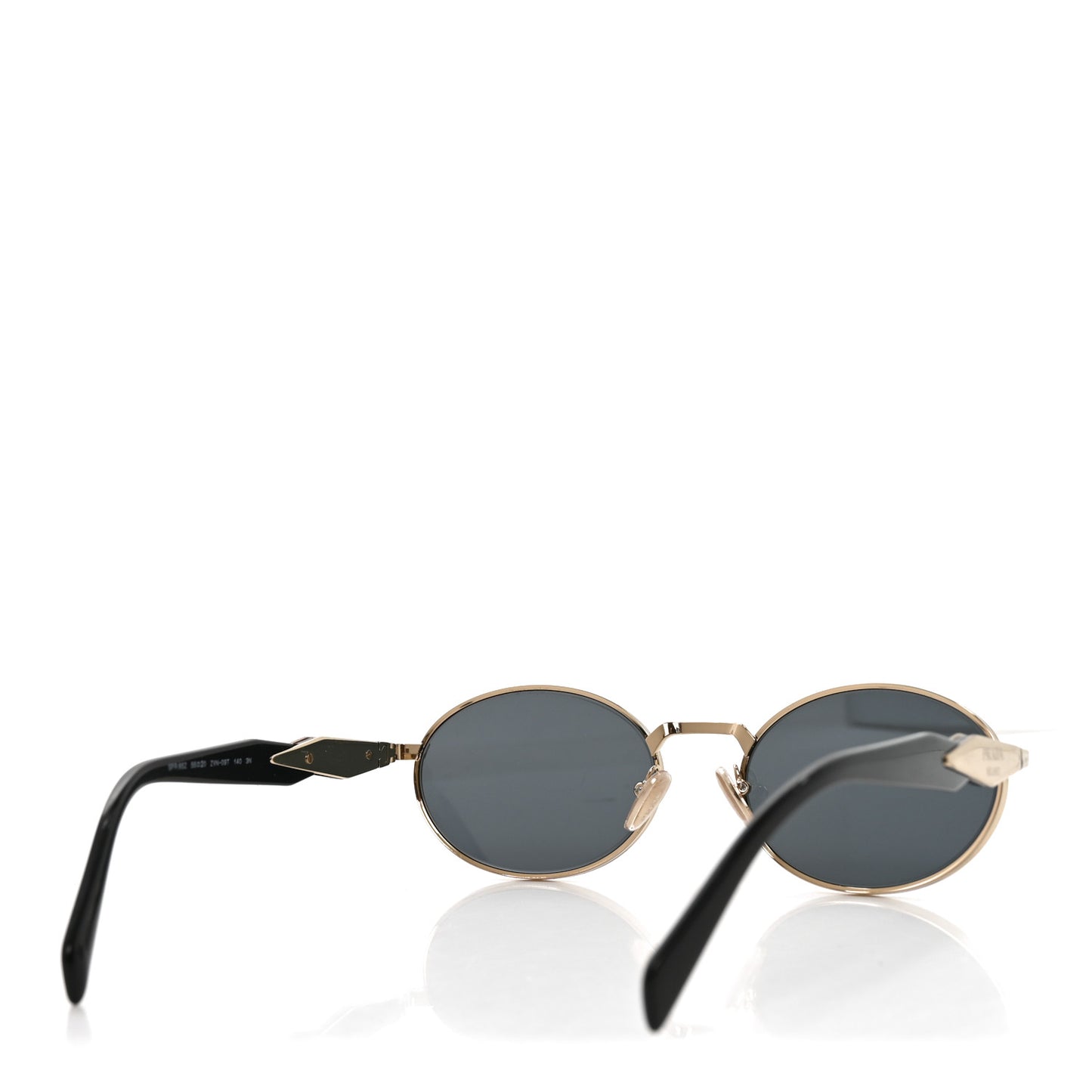 Metal Logo Sunglasses SPR 65ZS Gold