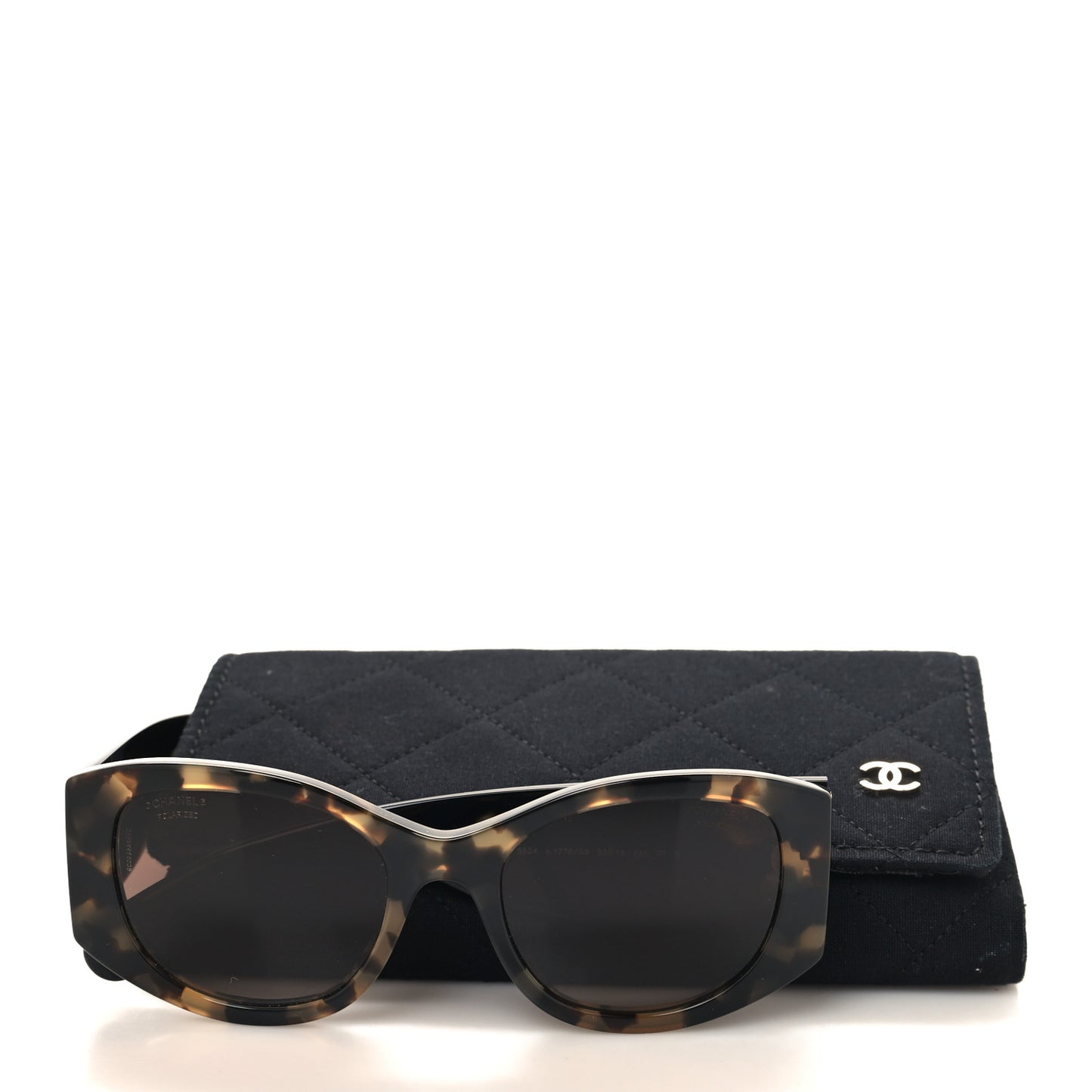 Acetate Oval Sunglasses 5524 Tortoise