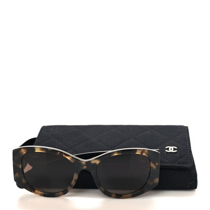Chanel Acetate Oval Sunglasses 5524 Tortoise 8 of 8