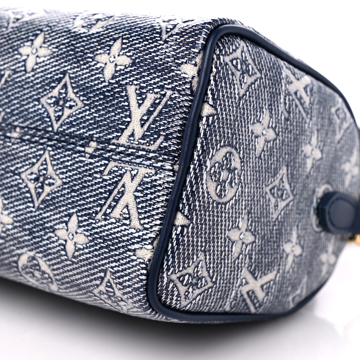Louis Vuitton Monoglam Speedy Bandouliere 20 Blue 8 of 9
