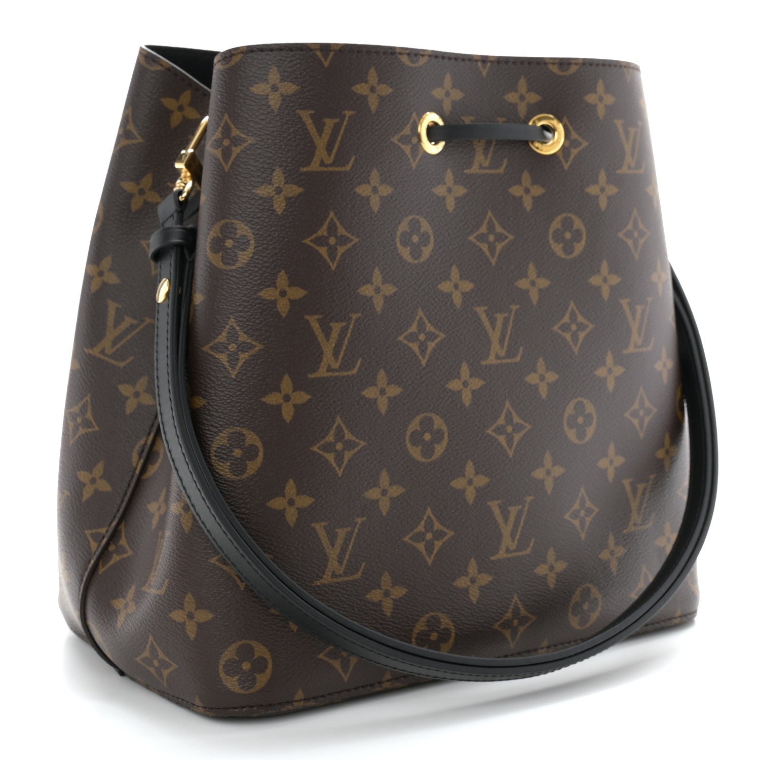 Louis Vuitton Monogram Neonoe MM Black 3 of 9