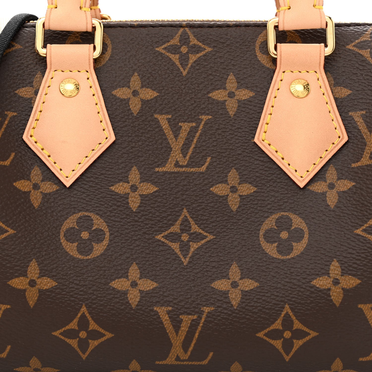 Louis Vuitton Monogram Speedy Bandouliere 20 Black 7 of 9