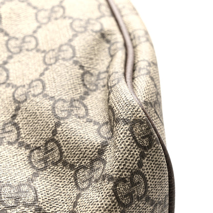 Gucci GG Supreme Monogram Web Medium Duffle Bag Brown 11 of 11