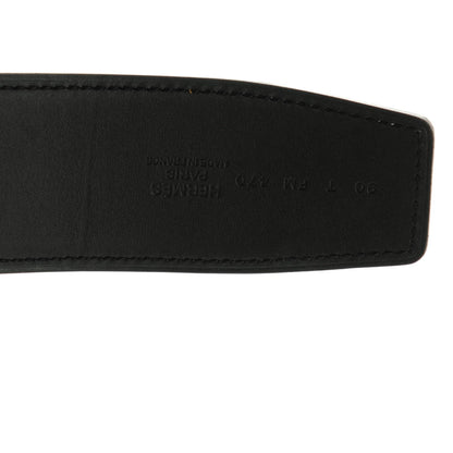 Hermes Chamonix Box 42mm Mors Belt 90 Fauve Black 4 of 6