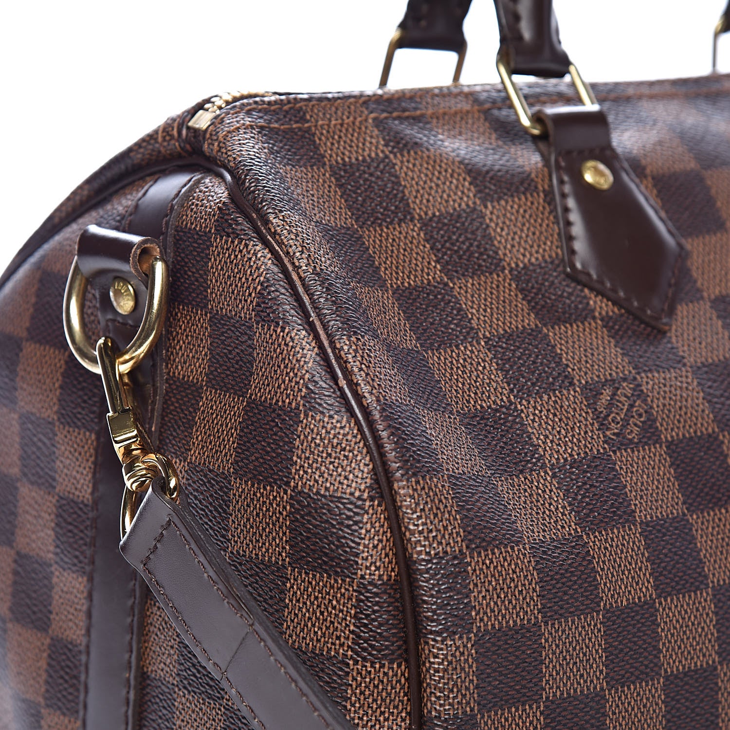 Louis Vuitton Damier Ebene Speedy Bandouliere 30 14 of 16