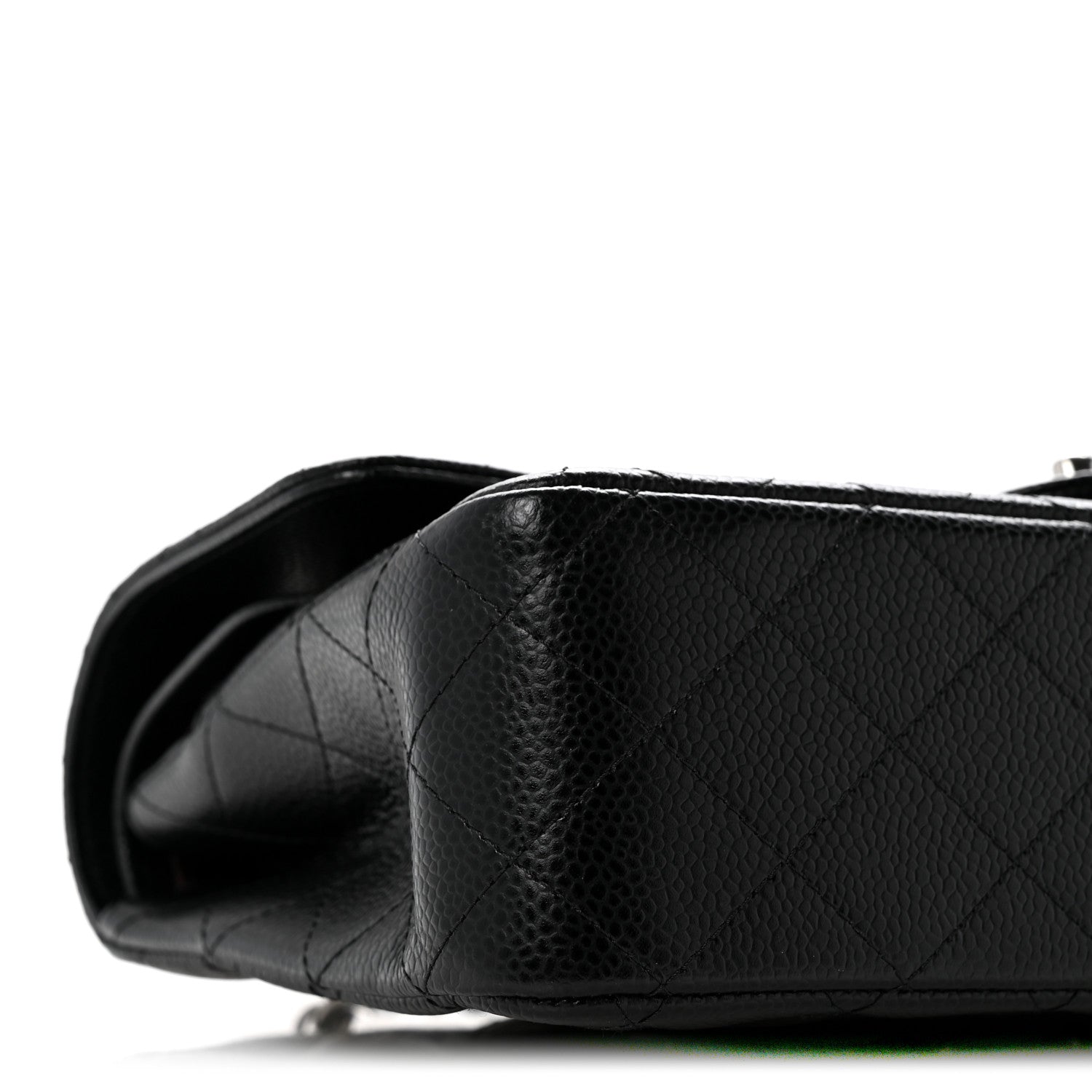 Chanel Caviar Quilted Medium Double Flap Black 9 of 11