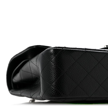 Chanel Caviar Quilted Medium Double Flap Black 9 of 11
