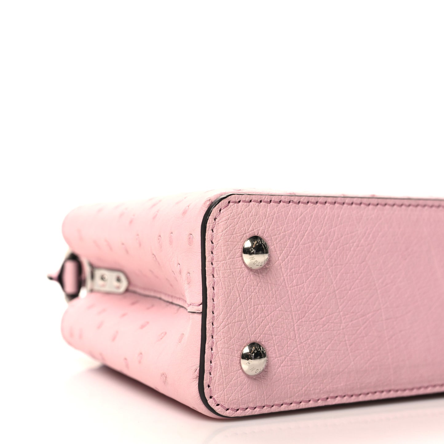 Ostrich Capucines Mini Pink