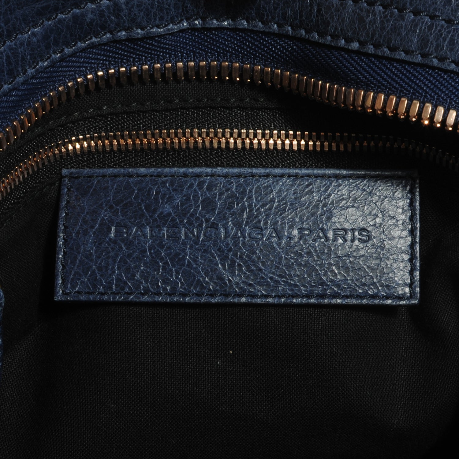 Balenciaga Agneau Giant 21 Rose Gold Hardware City Bleu Roi 6 of 7
