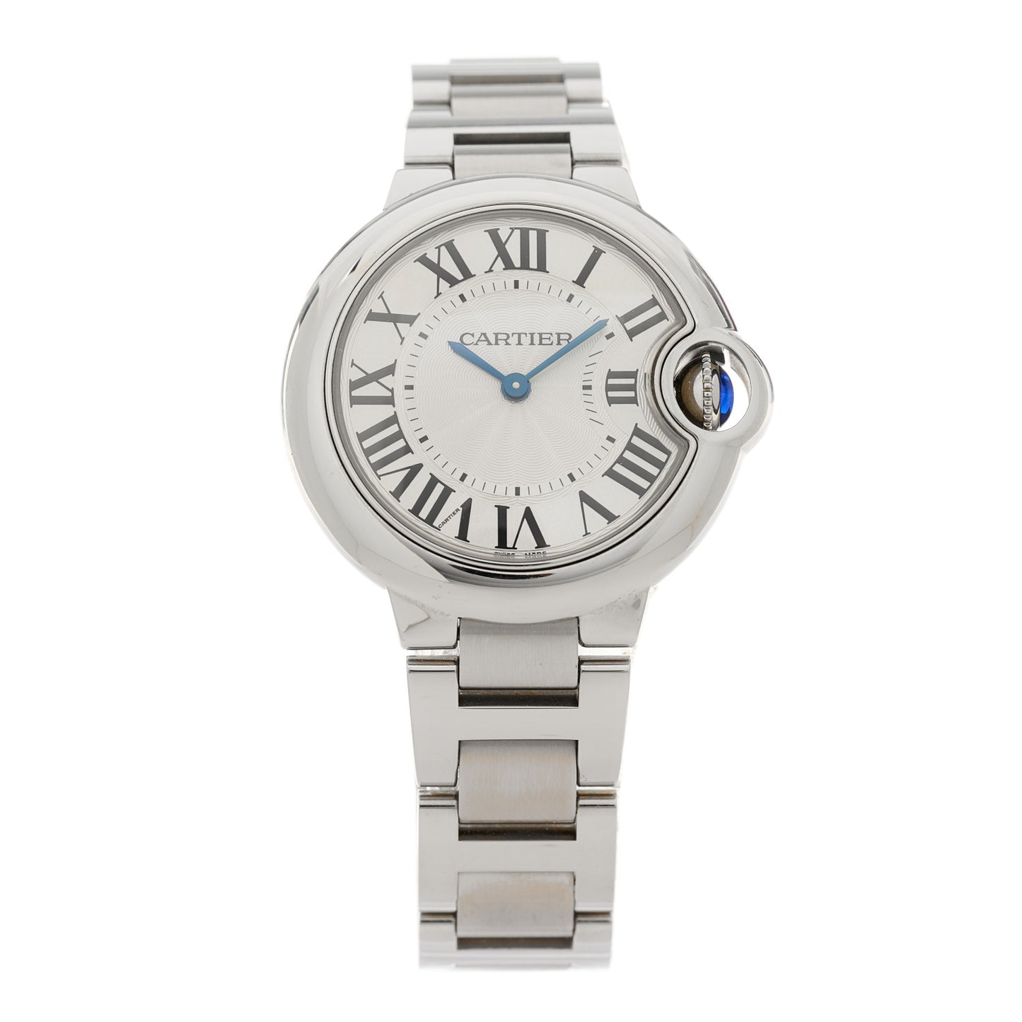 Stainless Steel 33mm Ballon Bleu De Cartier Quartz Watch