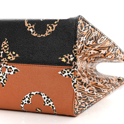 Louis Vuitton Monogram Giant Jungle Onthego GM Black 8 of 8