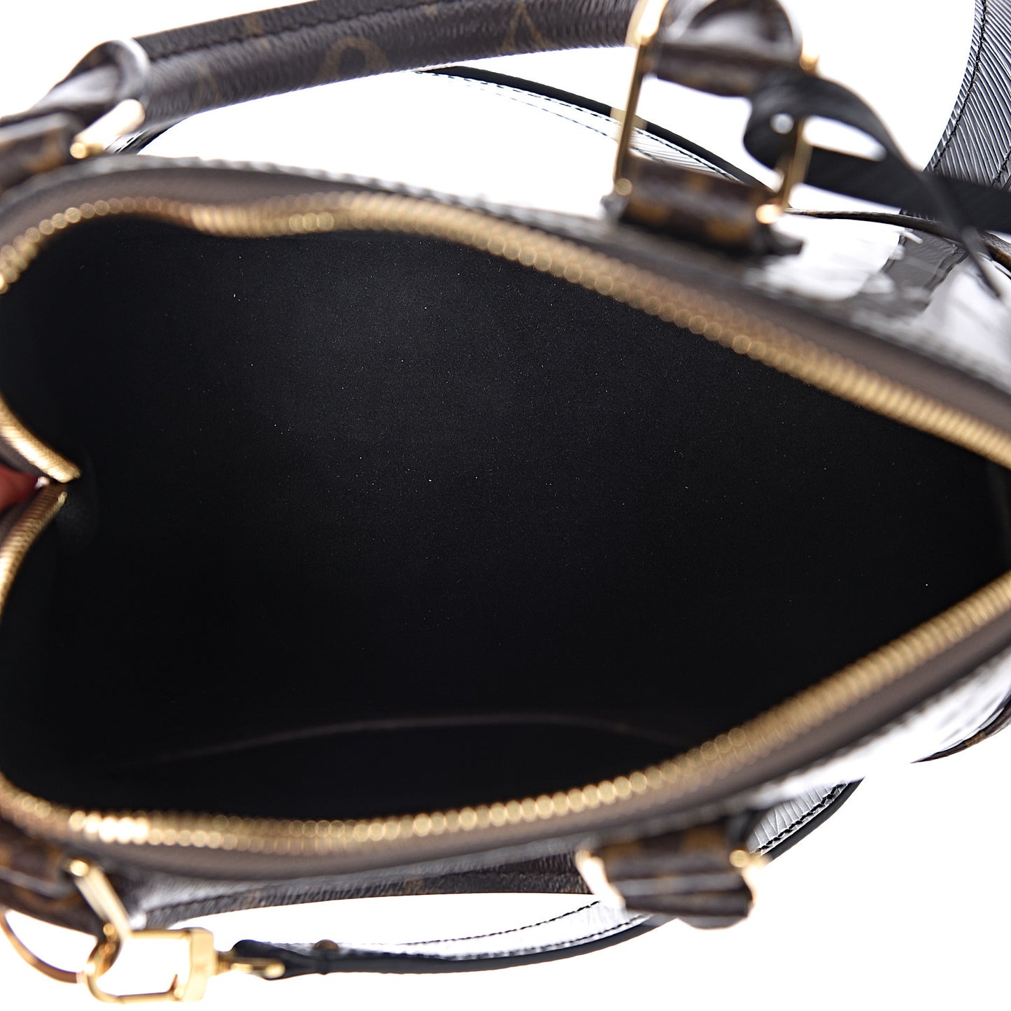 Vernis Epi Monogram Alma BB Champagne Metallise